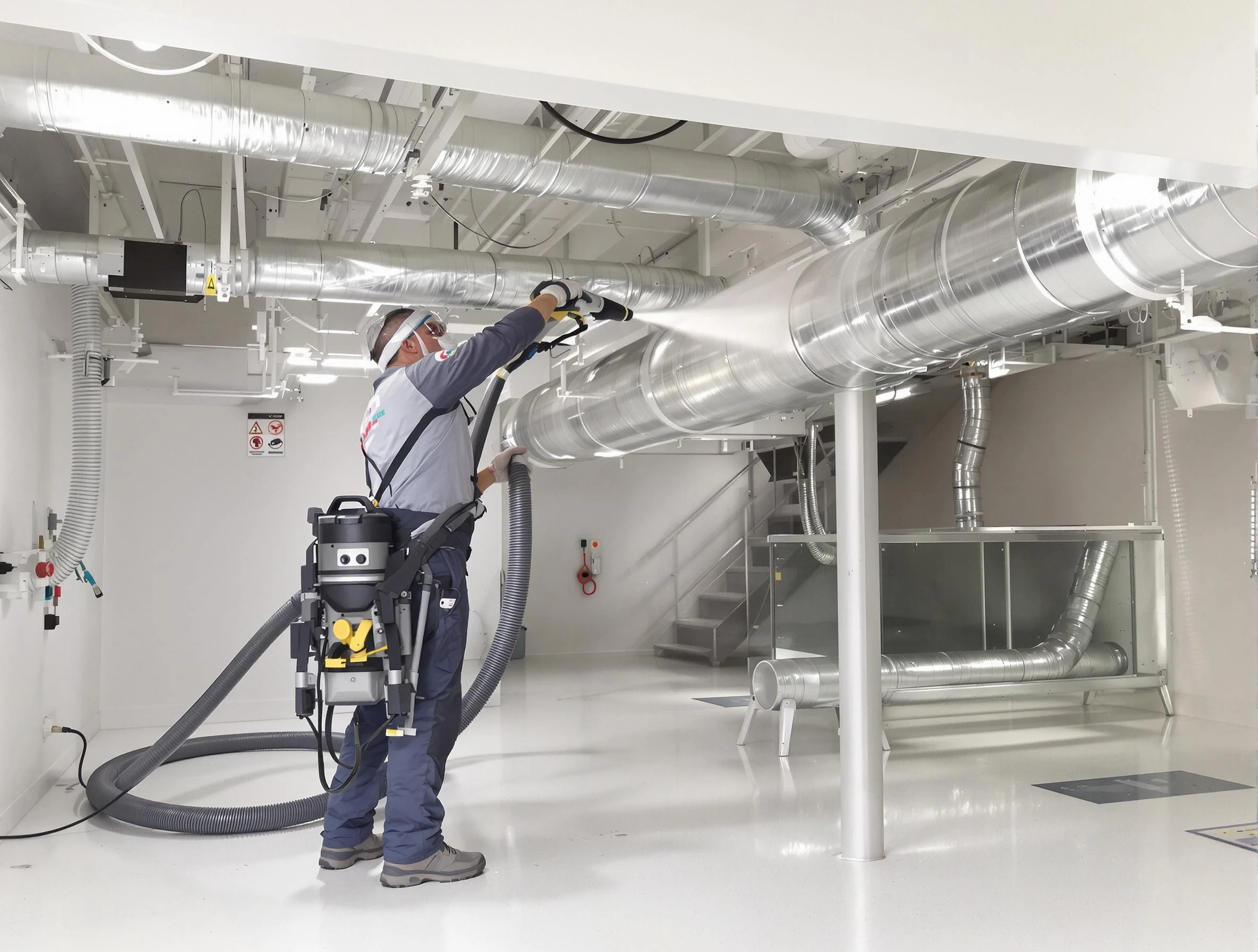 Professional central duct cleaning by Adams Air Duct Cleaning in Adams