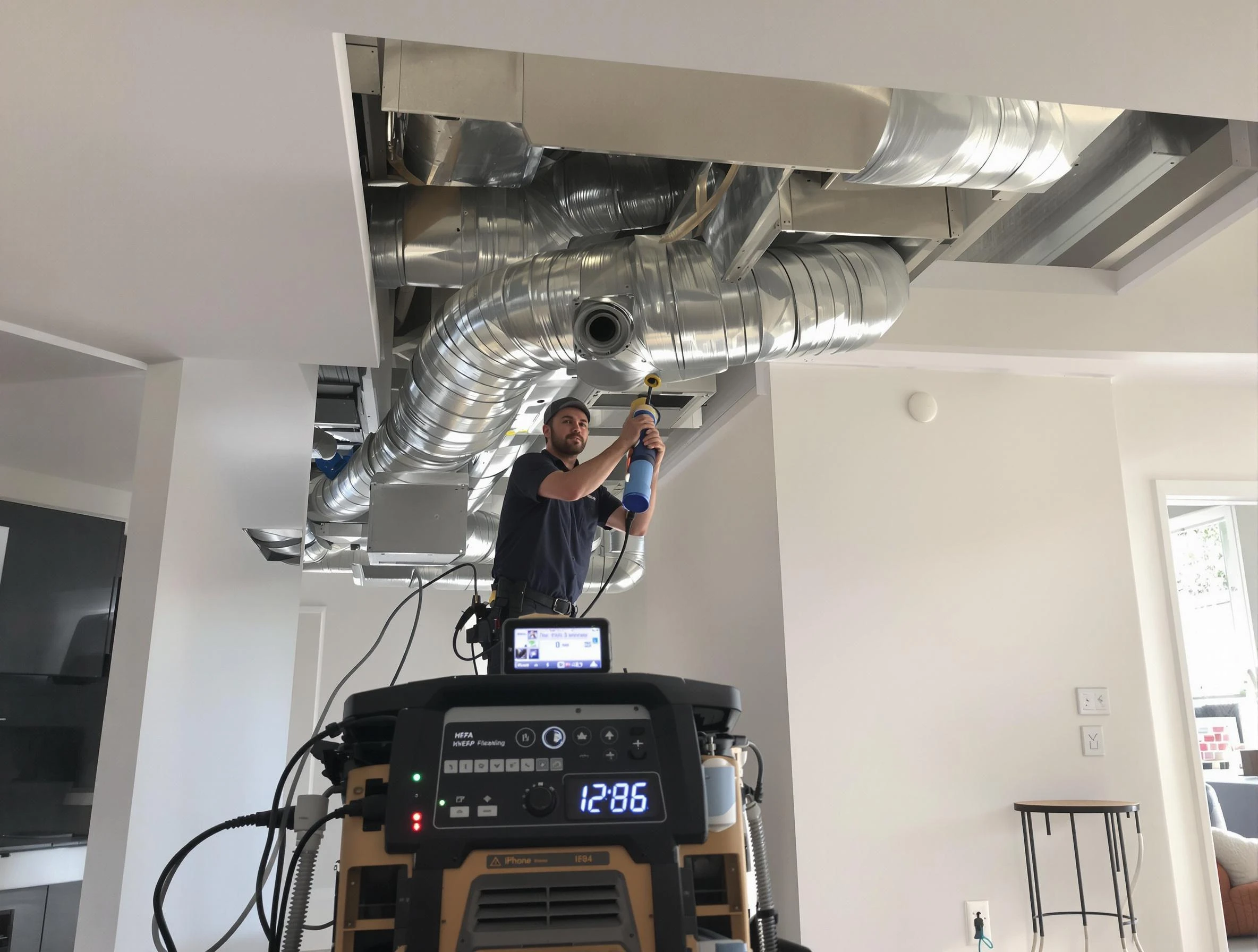 Advanced pure air duct cleaning by Adams Air Duct Cleaning in Adams